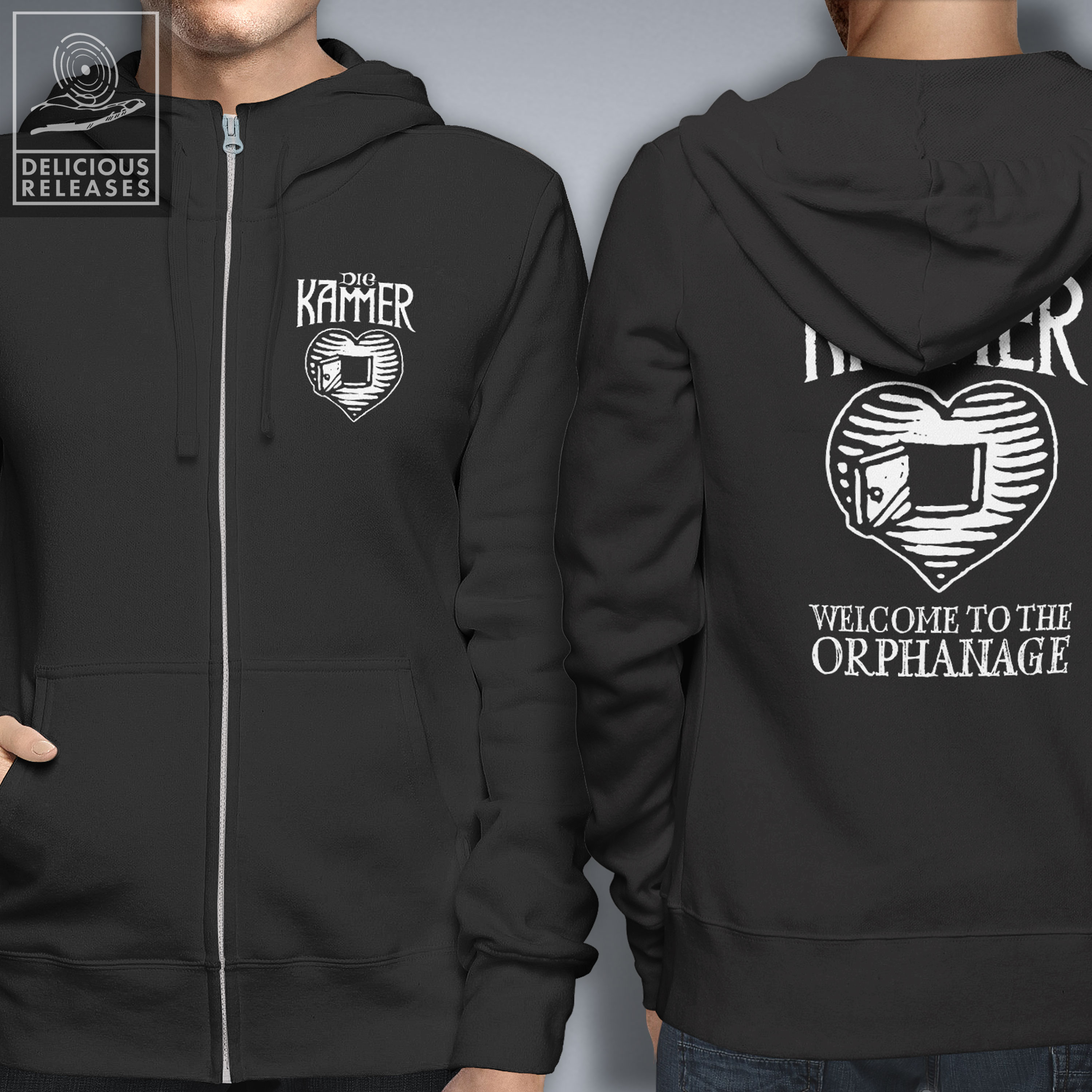 The Orphanage | Unisex or Lady Zip-Sweat-Hoodie