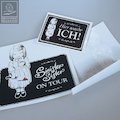 Sinister Sister | Sticker "Hier wache ICH"